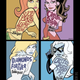 Illustration for article titled The Women of Marvel as James Bond Cover Girls